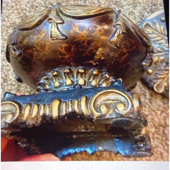 Ornate Decor Joyero Small Antique - Picture 6 of 14